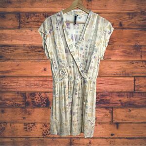 5 for $25🔥O'Neill Cross Front Cream A-Line Lightweight Dress Large